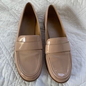 Used Franco Sarto Dusty Rose Loafers Size 10